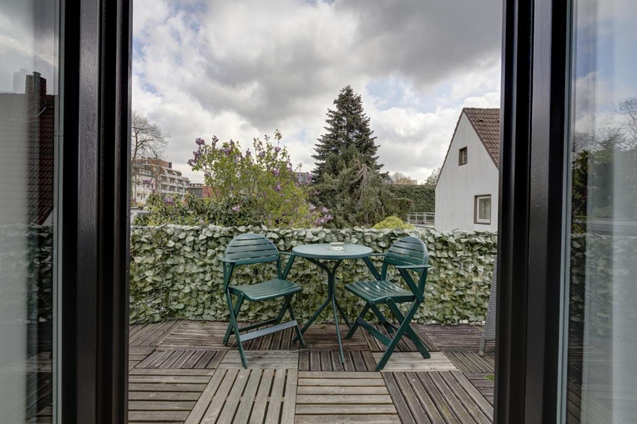 Air Boardinghouse Tulip Stockum, Zu Fuss - 3 Minuten Zur Messe Düsseldorf Exterior foto